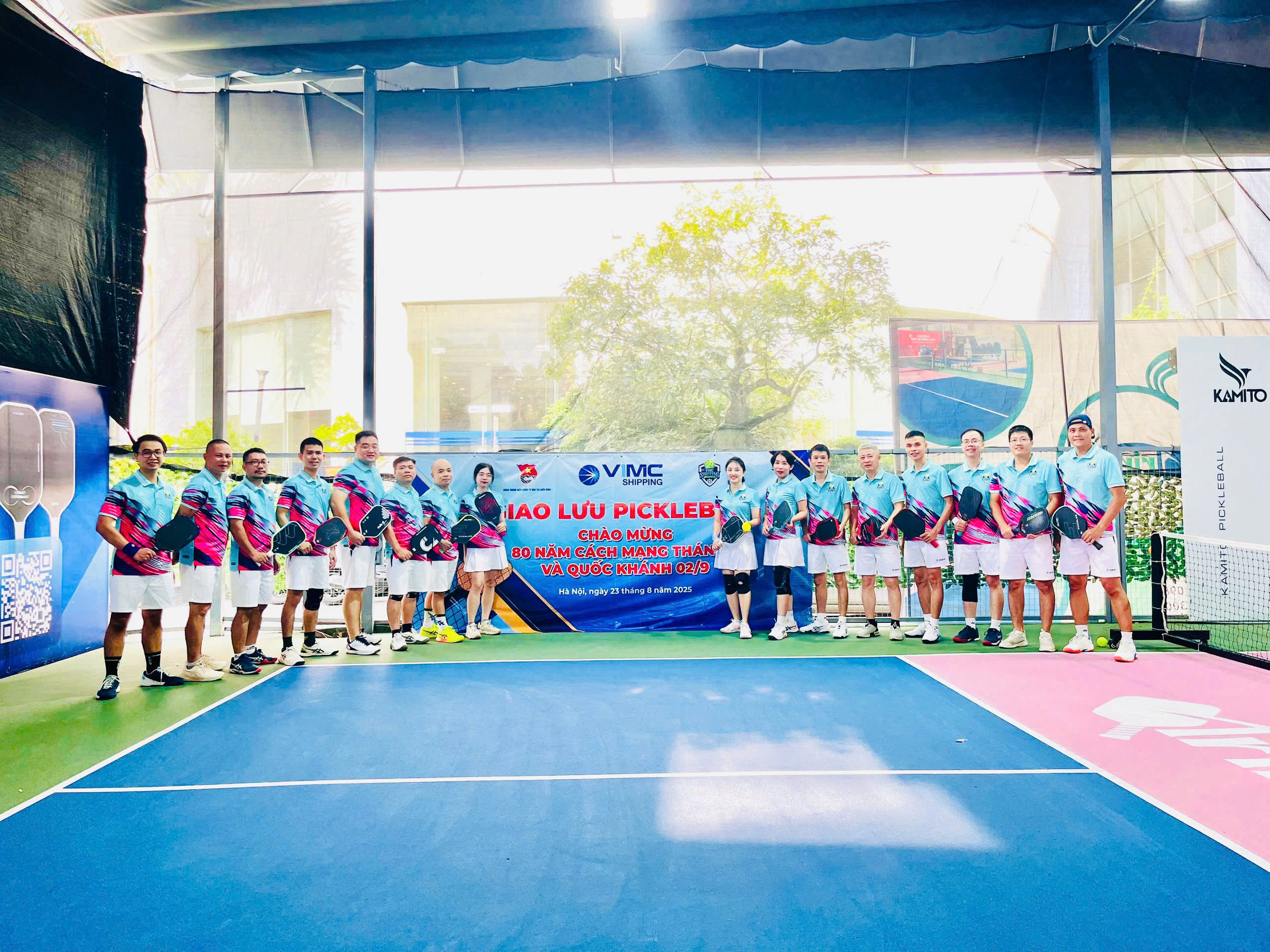 Giải Pickleball “VLC - Chung niềm đam mê” chào mừng 80 năm Cách mạng tháng Tám và Quốc khánh 2/9